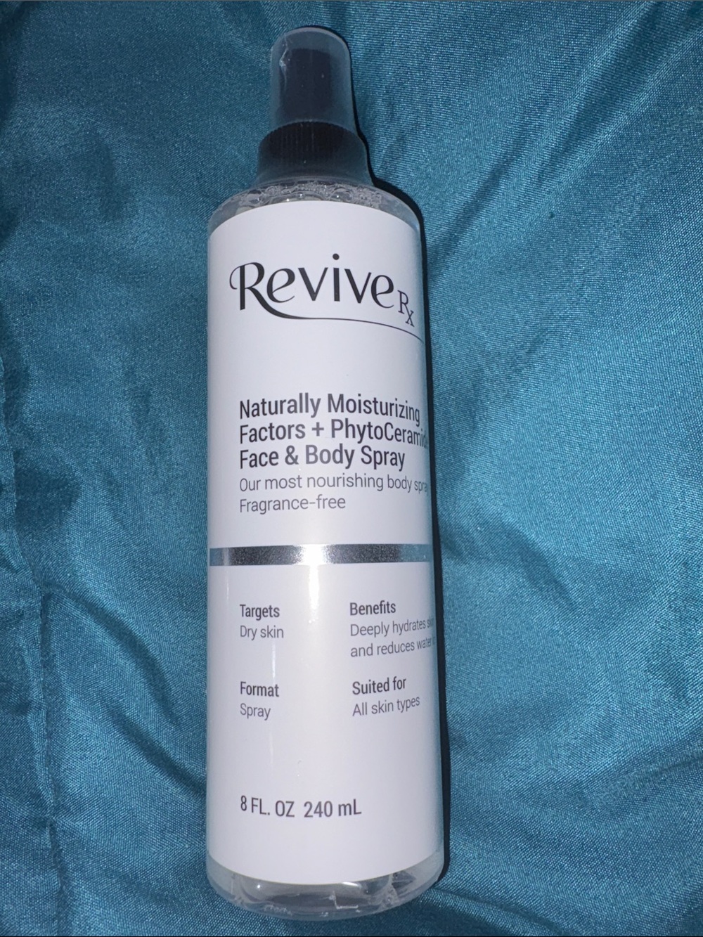 Naturally Moisturizing Face & Body Spray — White